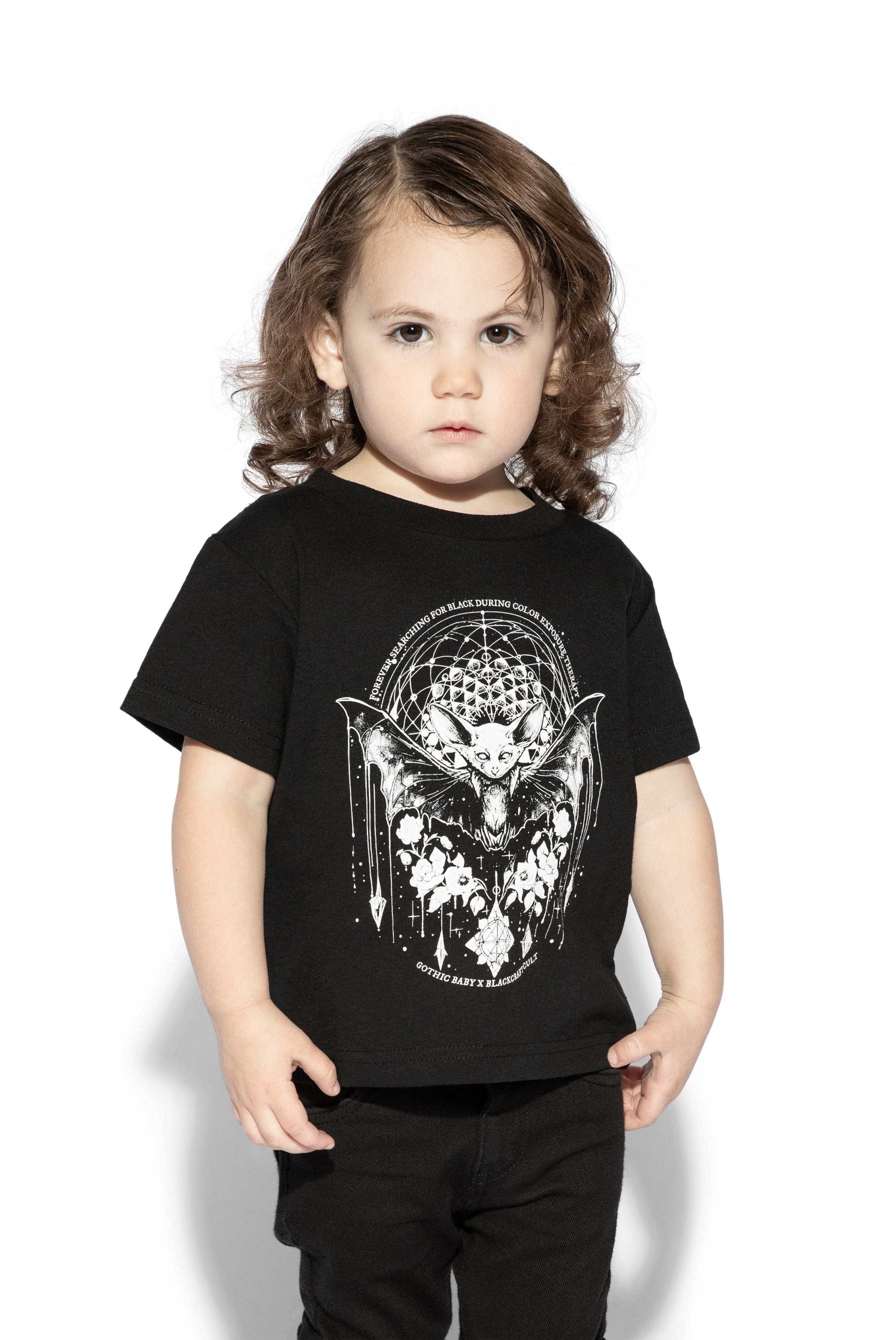 Gothic Baby Searching - Child's Tee – Blackcraft Cult