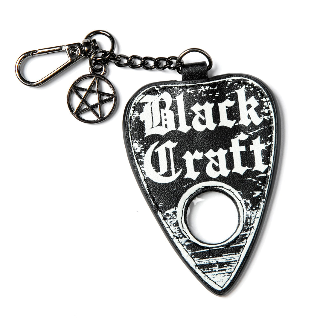 Blackcraft ouija planchette keychain.