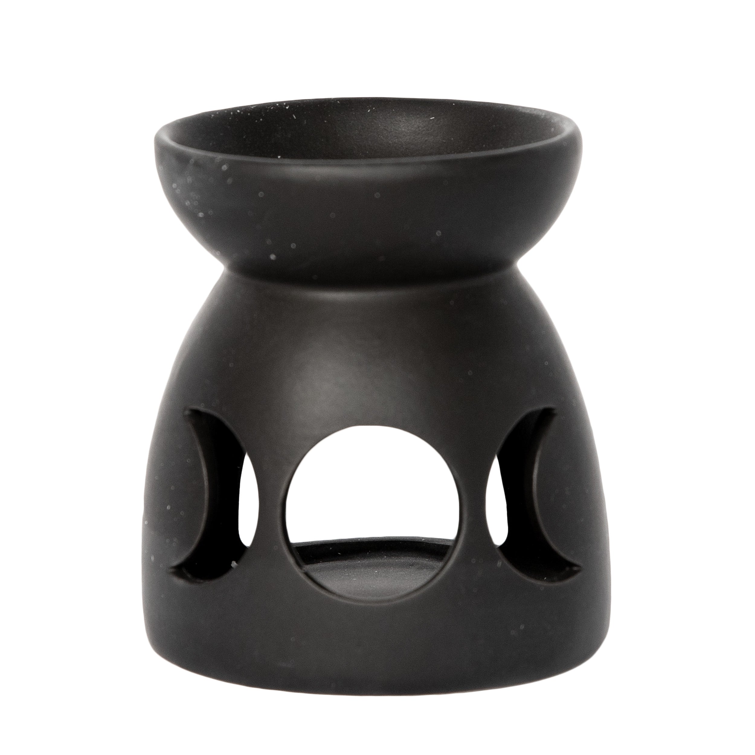 Black Triple Moon Cutout - Oil Burner & Wax Warmer – Blackcraft Cult