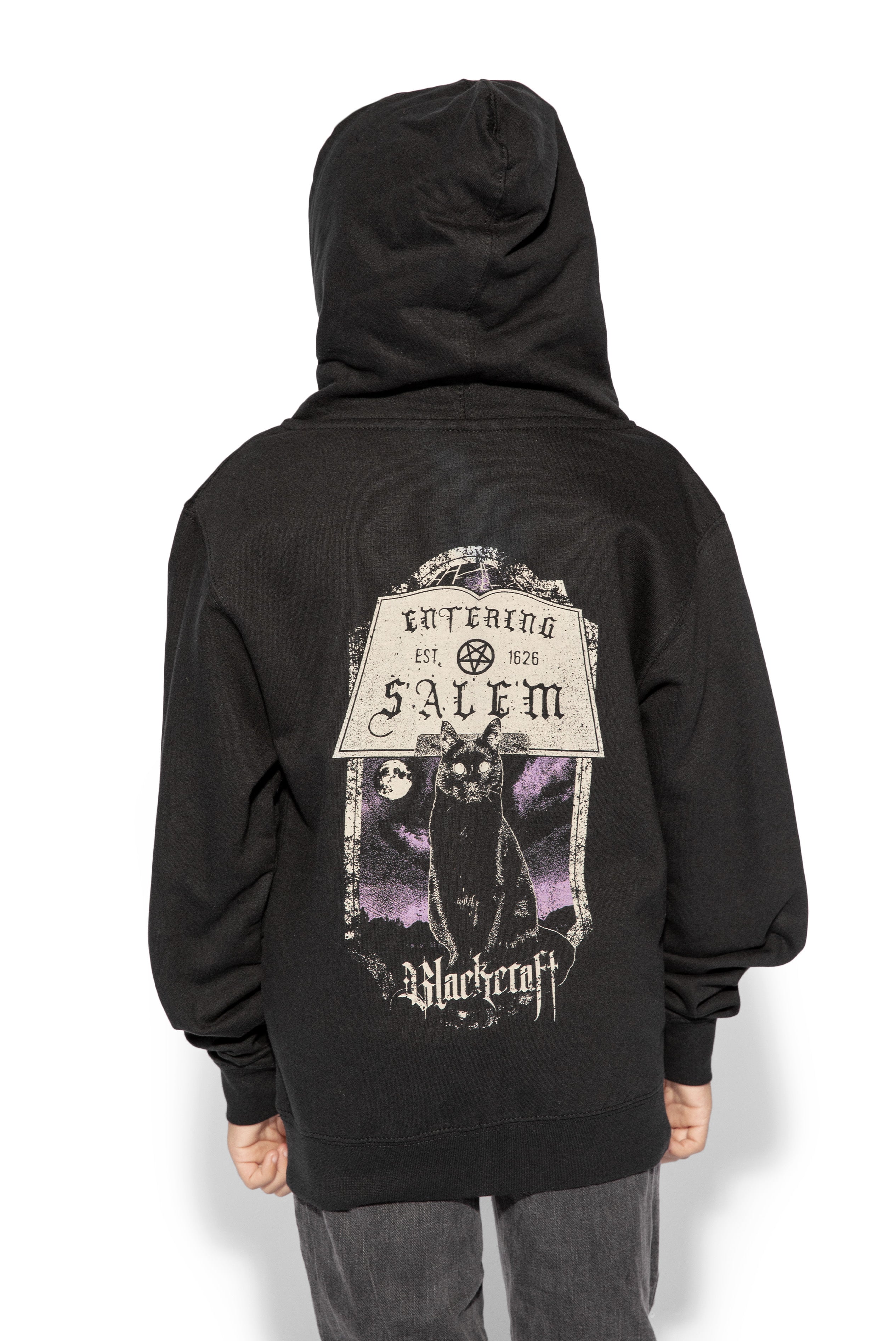 Entering Salem - Child's Zip Up – Blackcraft Cult