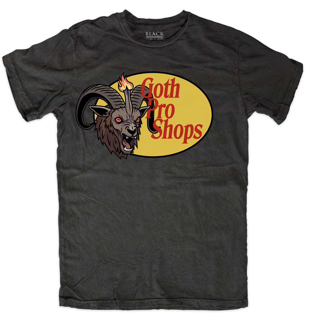 A classic black cotton tee shirt with custom Blackcraft artwork on the front. 