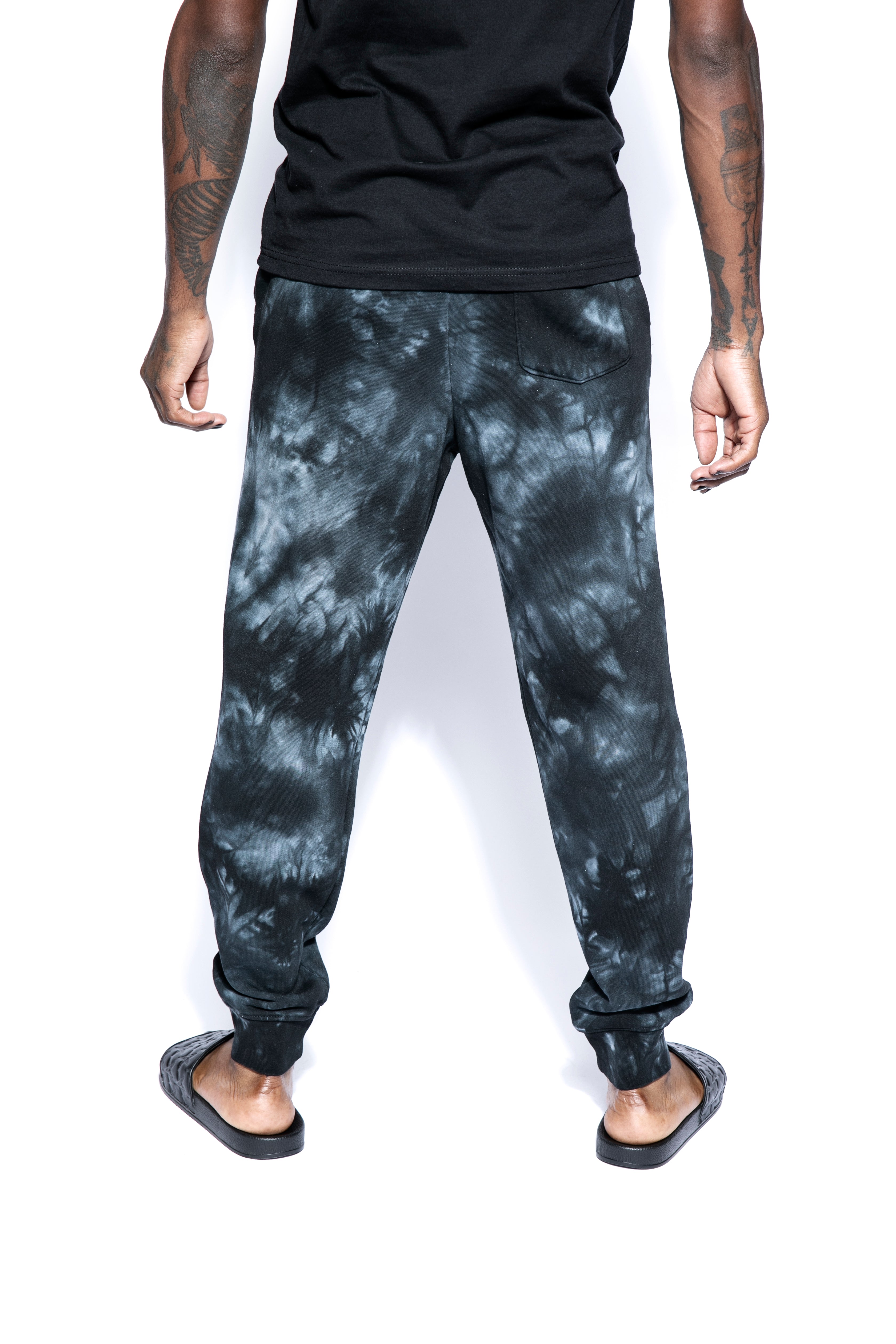 Bat Roost - Black Tie Dye Joggers – Blackcraft Cult