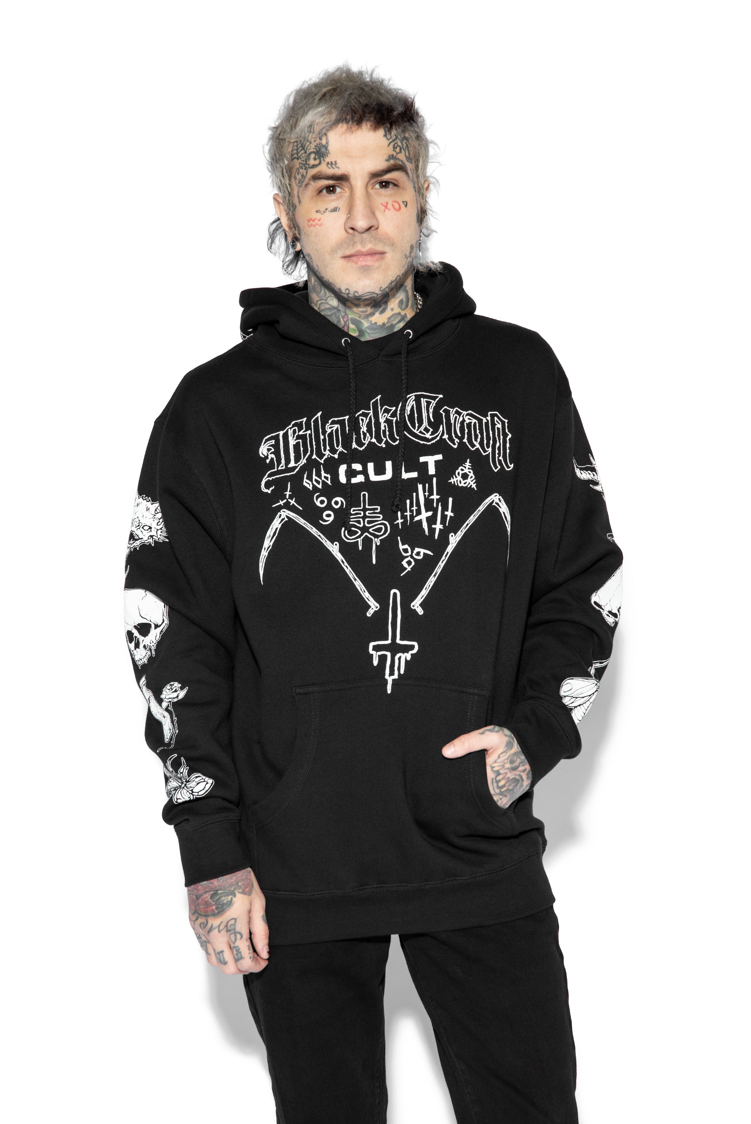 Aftermath - Heavyweight Hooded Pullover Sweater – Blackcraft Cult