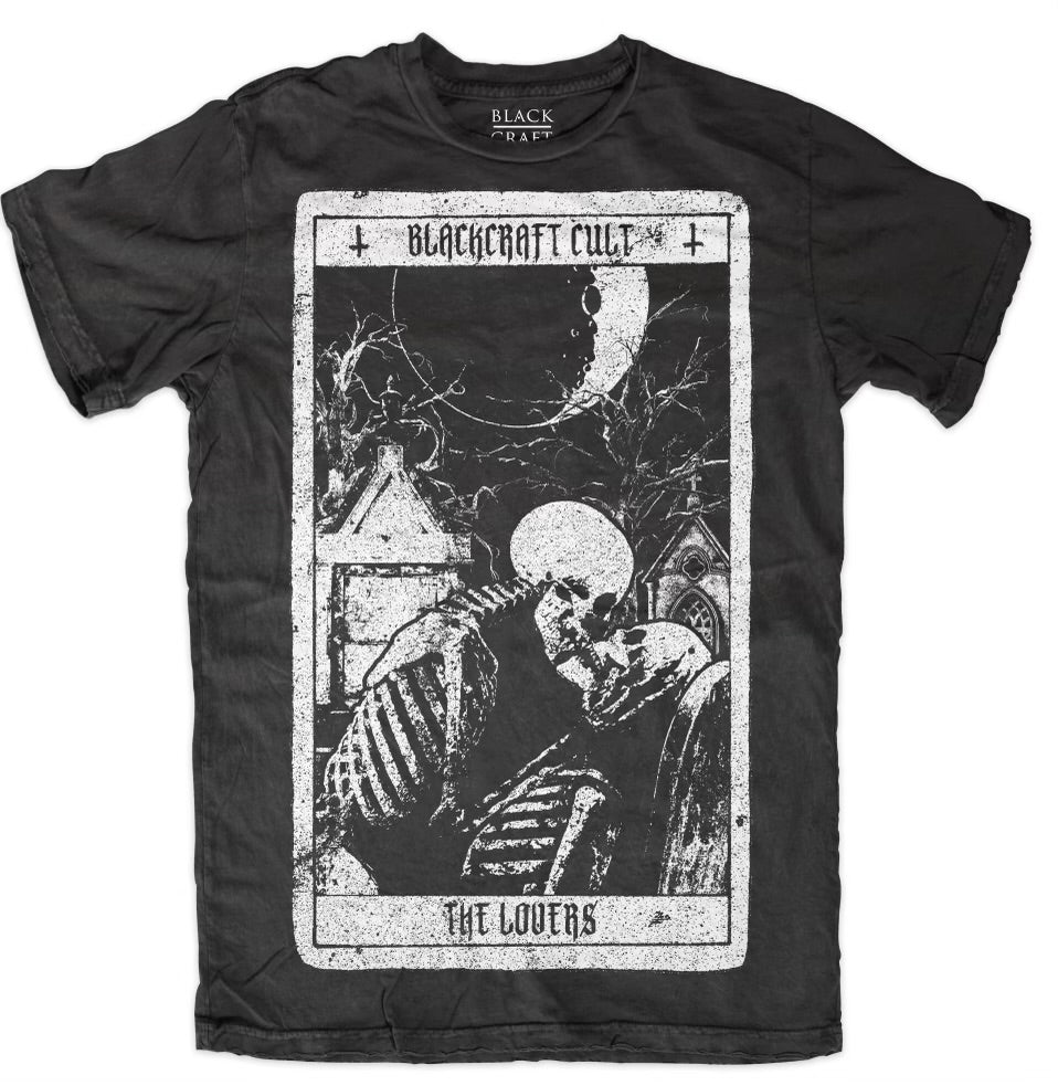 A classic black cotton tee with custom Blackcraft artwork on the front. 