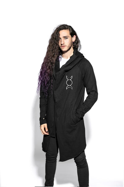 Triple Moon Double Hooded Cloak – Blackcraft Cult